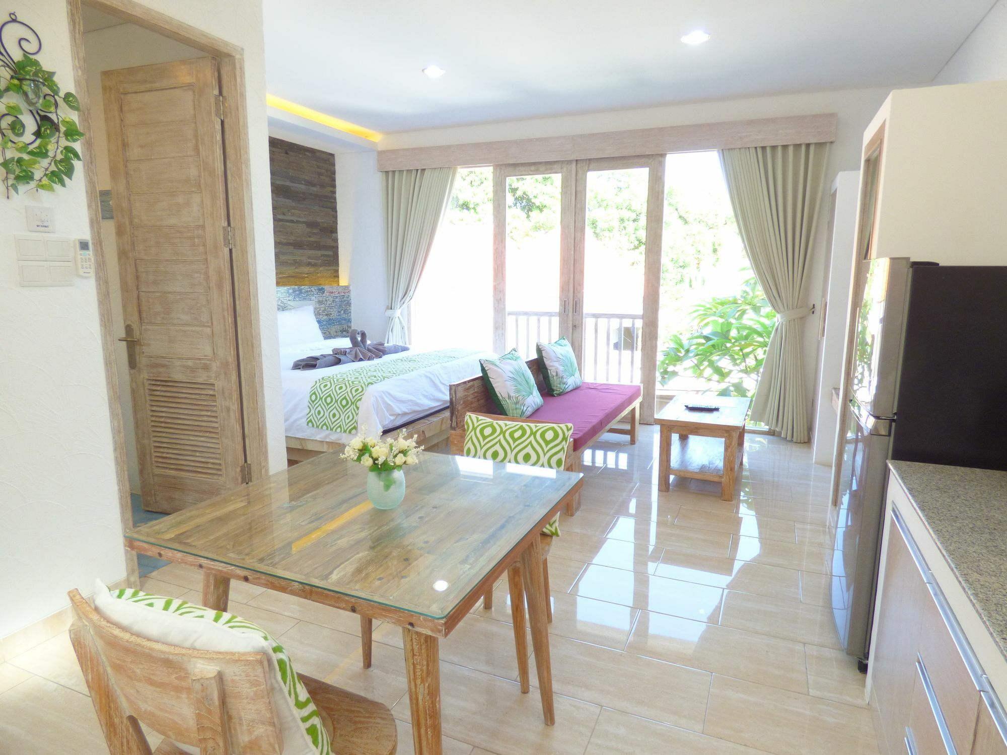 Green Studio Apartment Sanur Ngoại thất bức ảnh